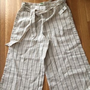 Anthropologie linen pants